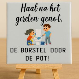 Tegeltje na Genot klein