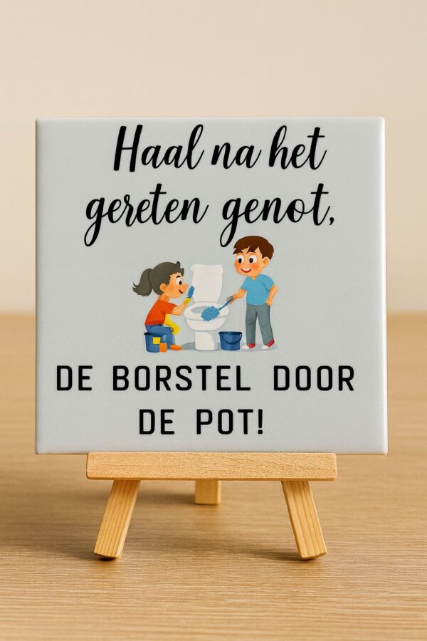 Tegeltje na Genot klein