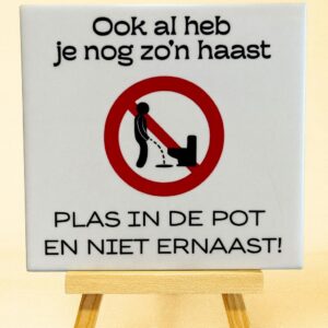 Tegeltje Haast klein