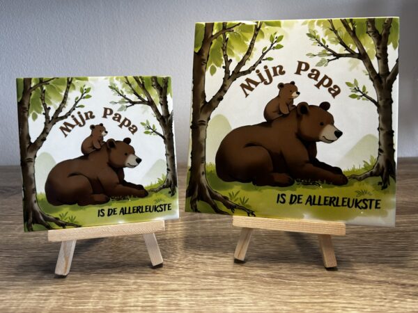 Tegel Papa klein - Afbeelding 2