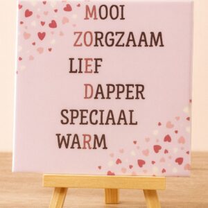 Tegeltje Moeder klein