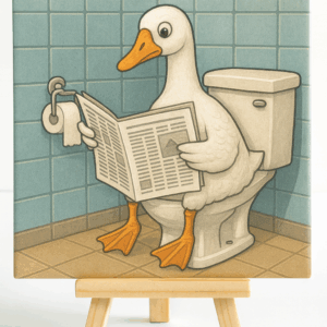 Tegel Gans Toilet