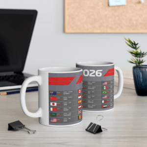 F1 2026 Kalender Mok